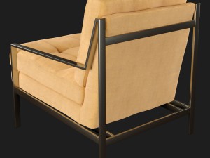 lorelai accent chair Model 3D