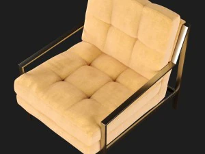 lorelai accent chair 3D Model