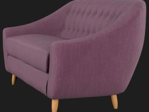 claudia 3-seater fabric sofa littlewoods 3D Model