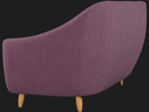 claudia 3-seater fabric sofa littlewoods Modelo 3D