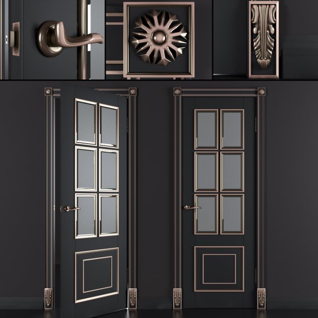verona door Modelo 3D .c4d .max .obj .3ds .fbx .stl .blend 