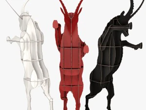 fausto duvar depolama 3D Model