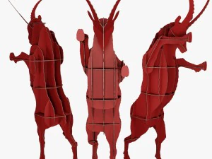 fausto duvar depolama 3D Model