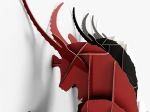 fausto duvar depolama 3D Model