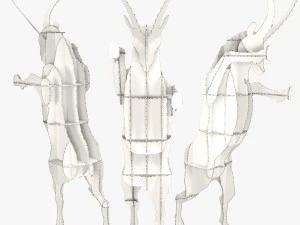 fausto duvar depolama 3D Model