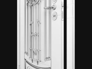 door sfinks beldoorss 3D Model