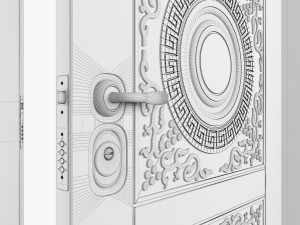 door circle beldoorss Model 3D