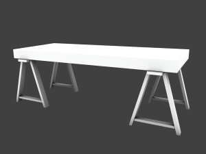 madlene desk 1 3D Model