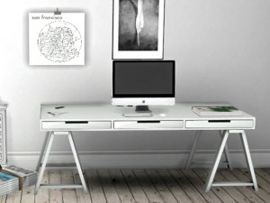 madlene desk 1 Modelo 3D