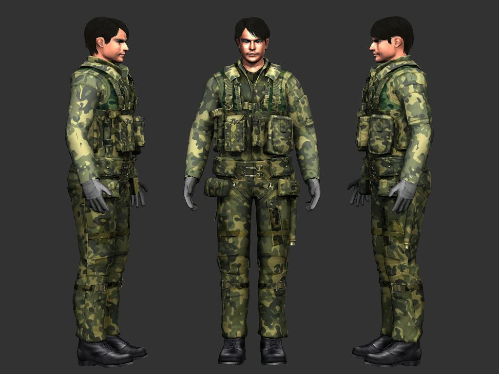 spes fbx iclone standard character 3D Model .c4d .max .obj .3ds .fbx .stl .blend 