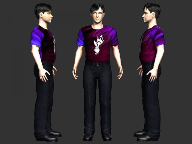shatunov fbx iclone standard character iavotar Modelo 3D .c4d .max .obj .3ds .fbx .stl .blend 