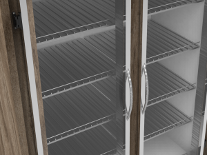 bakery 2 doors refrigerator Modelo 3D