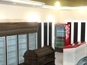 bakery scene 3D Model