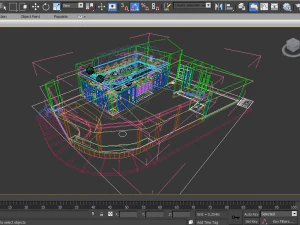 bakery scene 3D Model