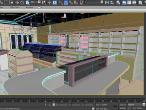 bakery scene 3D Model