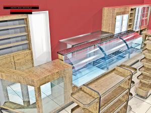 bakery full scene 2 3D Model