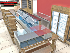 bakery full scene 2 3D Model