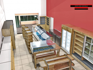 bakery full scene 2 3D Model