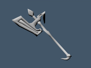 batlle axe 3D Model