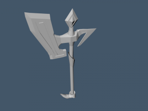 batlle axe 3D Model