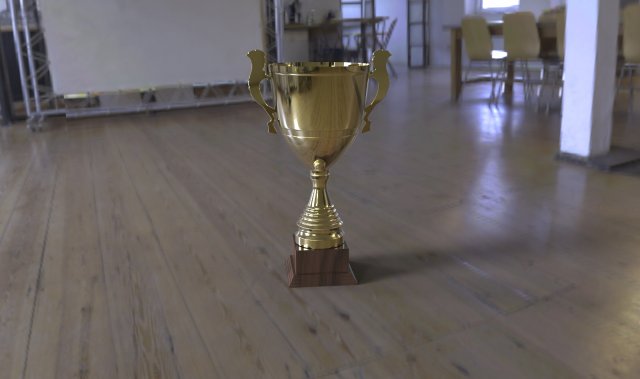 league cup trophy 3D Model .c4d .max .obj .3ds .fbx .stl .blend 