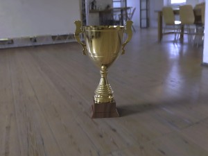 league cup trophy Modelo 3D