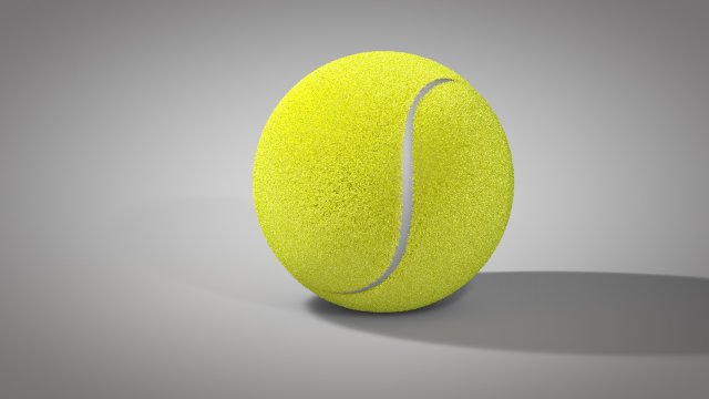enis ball furfurry Model 3D .c4d .max .obj .3ds .fbx .stl .blend 