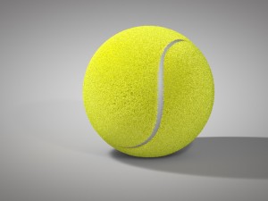 enis ball furfurry 3D 模型