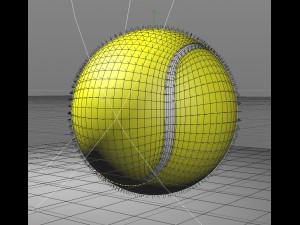 enis ball furfurry Model 3D
