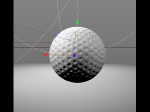 golf ball 3D Model