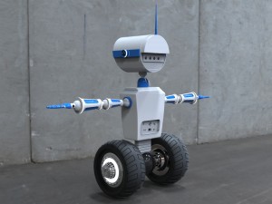 camera robot 3Dモデル