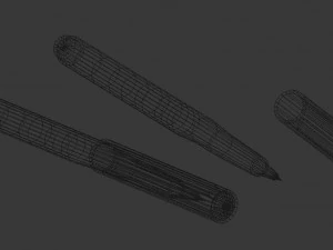 pen collection 3D Model