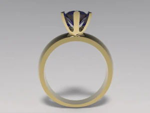 engagement ring 3D Print Model
