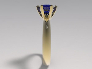 engagement ring Modelo de Impressão 3D