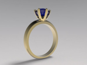 engagement ring Modelo de Impressão 3D