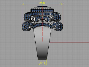 ring Modello di stampa 3D