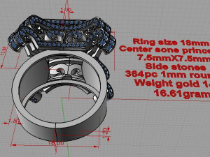 ring Modello di stampa 3D