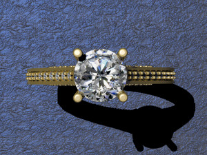 ring tacori 3D Принт Модель