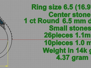 ring tacori 3D Принт Модель