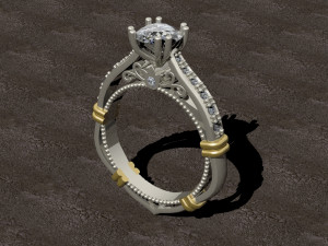 verragio ring Modèles 3D en vedette