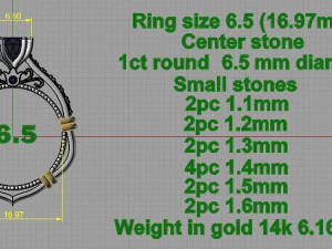 verragio ring 3D Print Model