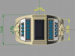 man ring 3D 프린트 모델