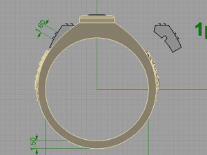 man ring 3D 프린트 모델