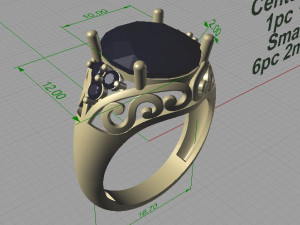 ring 3D Принт Модель
