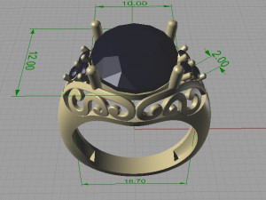 ring 3D Принт Модель