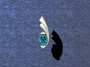 लटकन 3D प्रिंट मॉडल