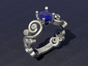ring Modello di stampa 3D