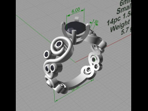 ring Modello di stampa 3D