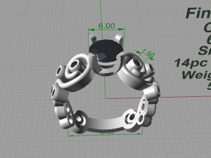 ring Modello di stampa 3D