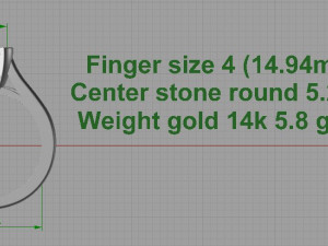 ring Modello di stampa 3D